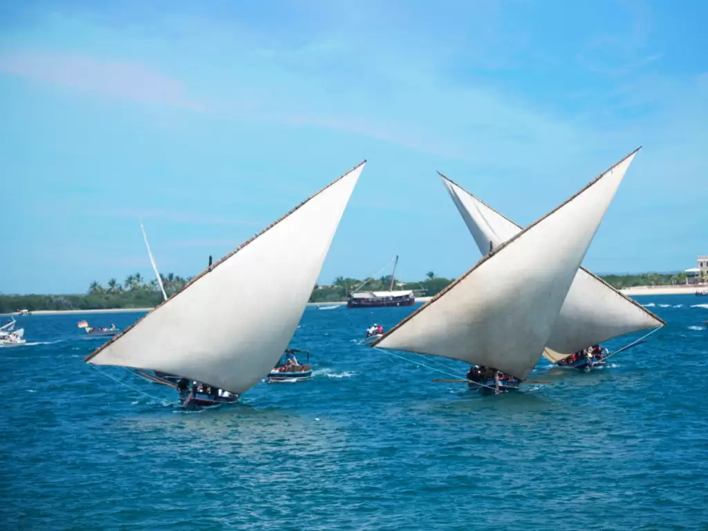Traditional Dhow Sailing in Lamu Island, Kenya’s best beach and toursist spot 2025 2026.