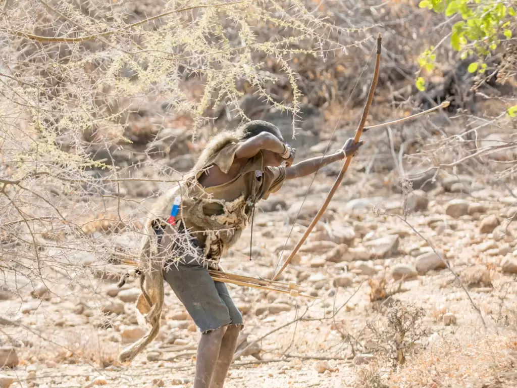 Hadza tribe of Tanzania – Indigenous hunter-gatherers preserving ancient traditions among African tribes.