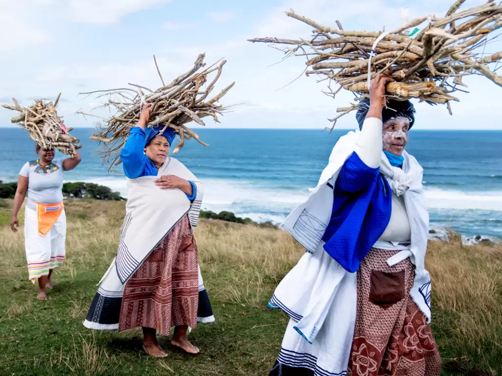 Xhosa tribe of South Africa – A prominent African tribe known for its rich cultural heritage and traditional face painting.